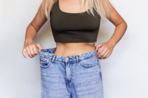 photo showing weight loss achieved by weight loss program